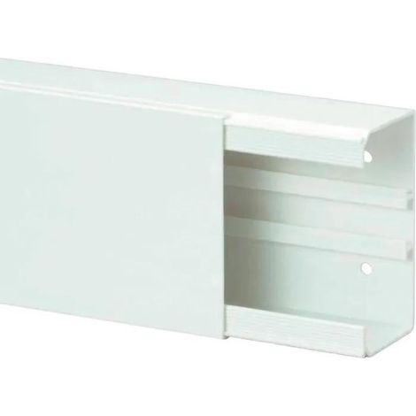 Heidemann 09996 Canaleta para cables blanca 110x60 mm