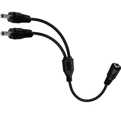 Câble d'alimentation répartiteur pour appareils 3,5 x 1,35 mm : double la capacité de charge (1/5)
