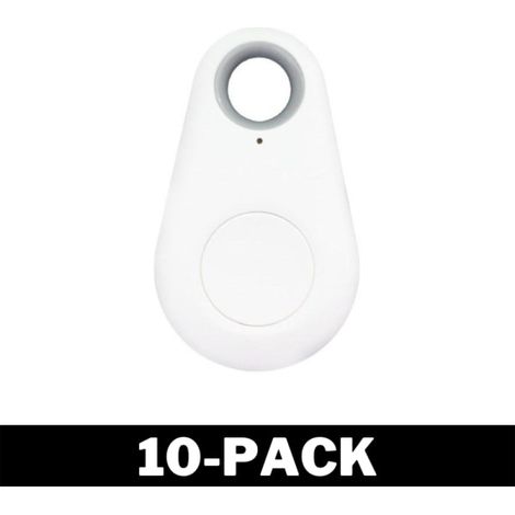 Mini traceur GPS pour chiens/chats/clés, blanc (1/4)
