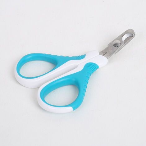 Professional Nail Scissors for Cats, Rabbits and Small Animals, Cat Nail Clippers, Stainless Steel Curved Scissors, Cat Nail Clippers Scissors (1/5)