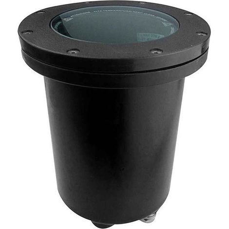 TIDIAN Empotrable De Suelo IP67 Ø172mm Para bombilla tipo E27 (No incluida). Foco Suelo Exterior Iluminación Terrazas o Caminos (1/3)