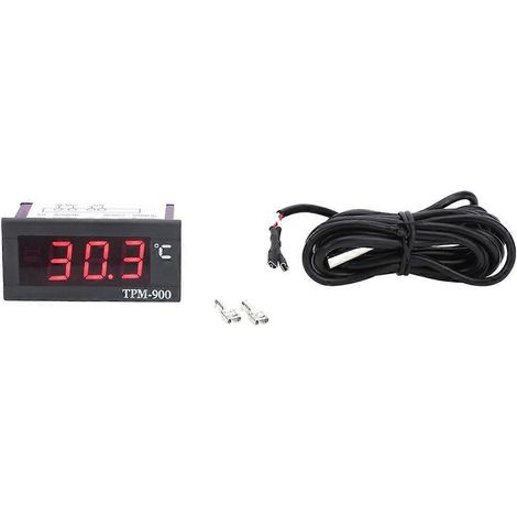 Mini-LCD-Digital-Temperaturanzeigethermometer -40℃ - +110℃ (1/4)