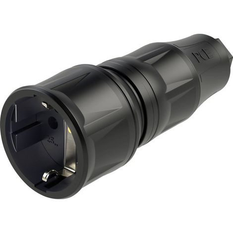 PC Electric 25710-ss Presa di sicurezza Plastica 250 V Nero IP20