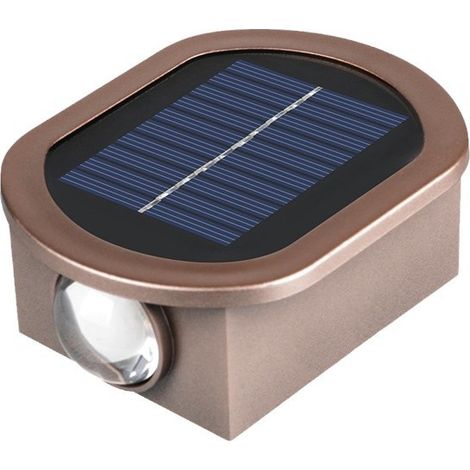 Applique murale solaire LED  Éclairage extérieur - Énergie solaire - IP65 - 600 mAh (1/5)