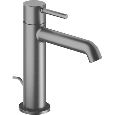 Mitigeur Lavabo avec vidage tirette laiton Phi Metal Brossé - CRISTINA ONDYNA PH22177