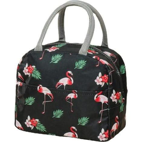 Sac isotherme réutilisable, léger et imperméable pour pique-nique, déjeuner grande capacité, anti-sable, étanche, portable, isolant, couleur café (1/5)