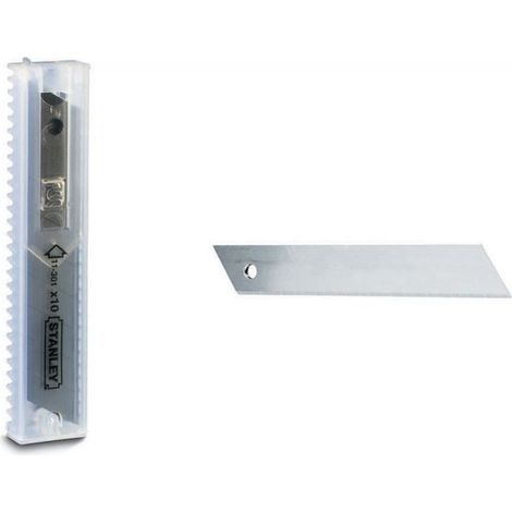 Lame per Cutters 9 mm conf. 10 pezzi 0-11-300 STANLEY
