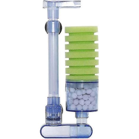 Filtre d'aquarium, filtre éponge biochimique ultra-silencieux pour aquariums, pompe à air pour alevins de betta (1/4)
