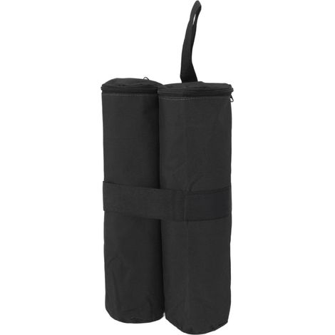 Zeltgewichtssack, Klettverschluss, schwarz (1/5)