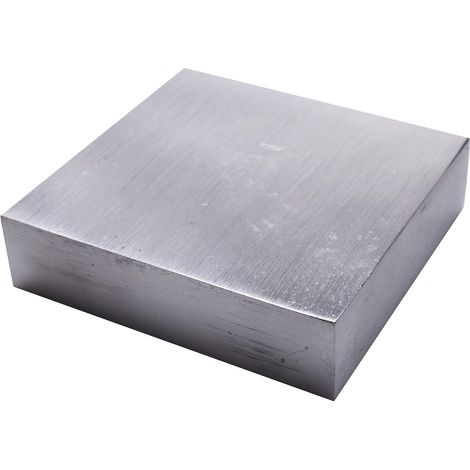 Marteau en fer doré, enclume carrée 63x63x15mm pour la fabrication de bijoux et le bricolage (1/4)