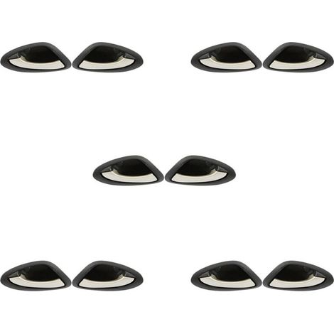5 maniglie interne nere per portiere auto per FIT JAZZ CITY GD 2003-2008 72160-SEN-H11 72120-SEN-H11 (1/2)