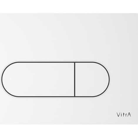 Vitra Loop Root Round Flushplate - Glossy white (1/2)