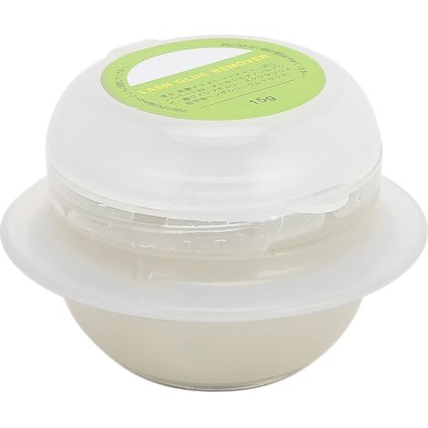 Dissolvant de colle pour extensions de cils à dissolution rapide, crème dissolvante pour colle de cils à usage domestique et professionnel, 15 g (1/5)