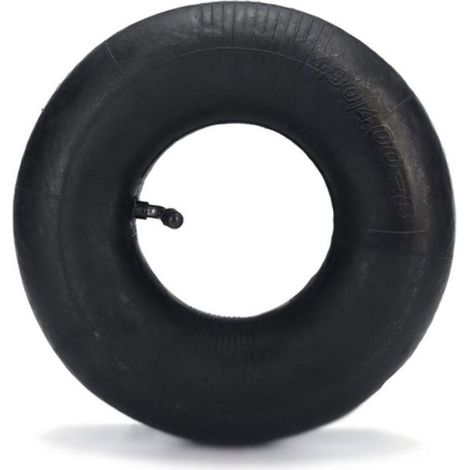 Chambre A Air - 4.80 4.00-8 - Pour Roue De Chariot Pneumatique - Noir - 1 Unite (1/4)