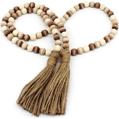 Guirlande Murale Bois Naturel Glands Décoration Rustique Intérieur 2 Mètres Style Champêtre Authentique - (1/4)
