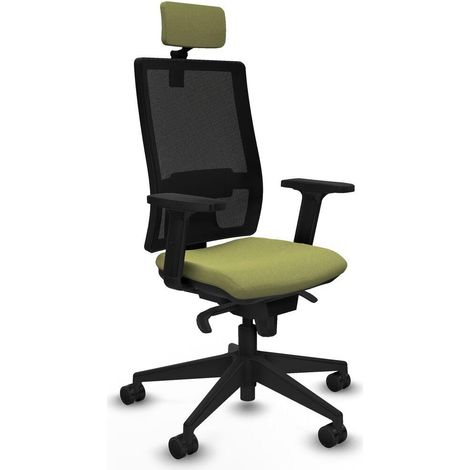 Piqueras y Crespo Horna Chaise de bureau vert olive (1/3)