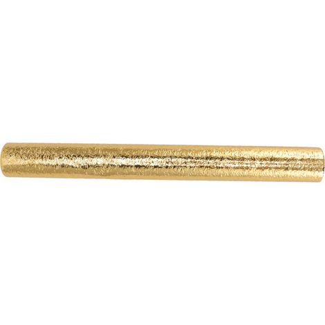 [Papier peint adhésif] [Aluminium étanche] [30cmx2m] Papier de protection autocollant imperméable anti-graisse pour cuisine comptoir armoire Gold (1/5)