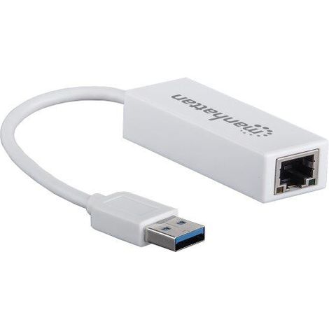 Manhattan USB-A auf Fast Ethernet Adapter, USB 2.0 auf 10/100 Mbit/s Fast Ethernet (1/5)