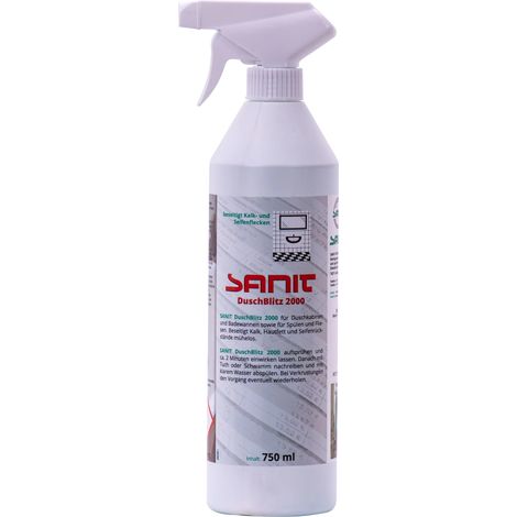 Limpiador de ducha 750 ml, limpiador de baño, limpiador antical ducha (1/5)