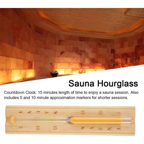 Sablier de sauna, compte à rebours de 15 minutes (1/5)