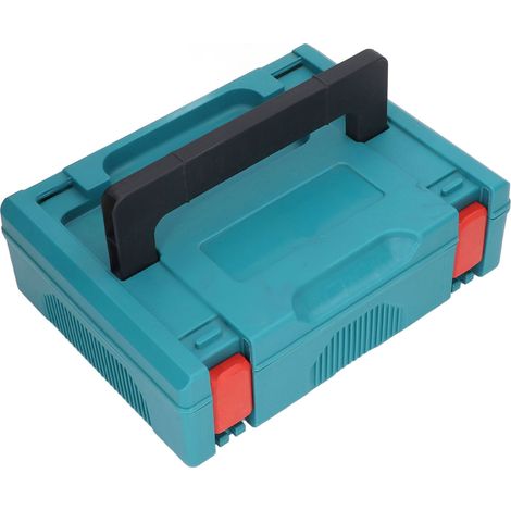 Boîte à outils multifonctionnelle en plastique pour batterie au lithium, boîte à outils empilable, petite boîte de rangement portable pour réparations électriques à domicile ou en voiture (1/5)