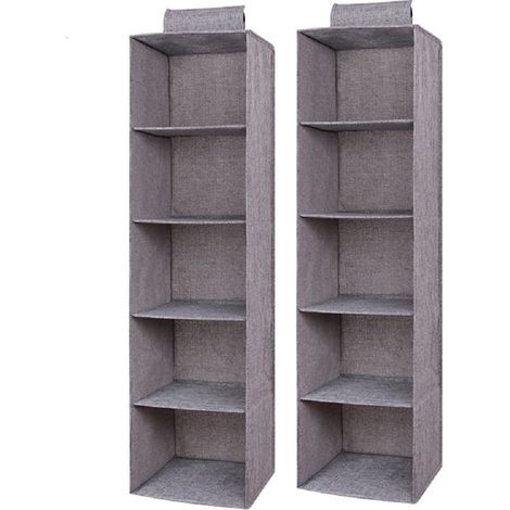 Boîte de rangement pour sous-vêtements et soutiens-gorge, organisateur de tiroir et de placard, boîtes de séparation (1/5)
