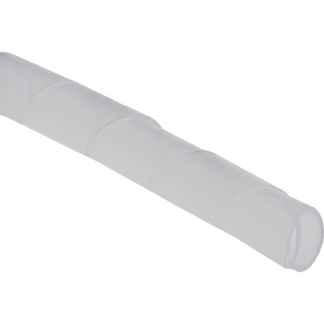 Gaine de câble spiralée RS PRO, Ø 9mm 12mm, en Polyéthylène