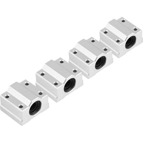 4pcs Bloc Coulissant SCS8UU 8mm avec Douille à Billes pour Imprimante 3D (1/5)