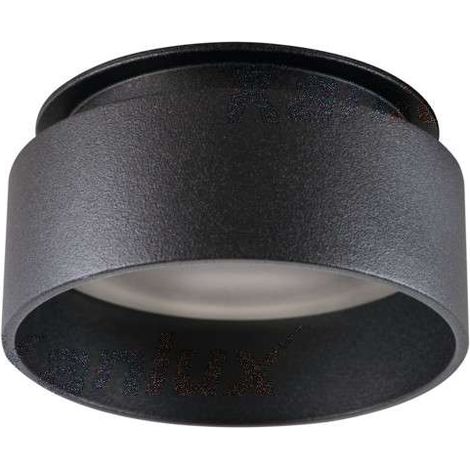 Anneau Spot Encastrable Noir – Aluminium – Ø80mm – GOVIK – Compatible GU10/MR16 (1/5)