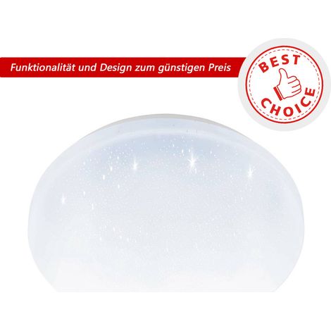 PLAFON LED 26CM 4000K EFFETTO CRISTALLO POGLIOLAS 1300LM - 12 W (1/3)