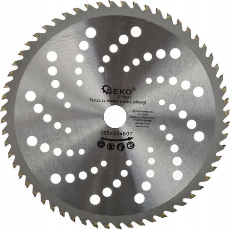 Kreissägeblatt 205 mm für Holz