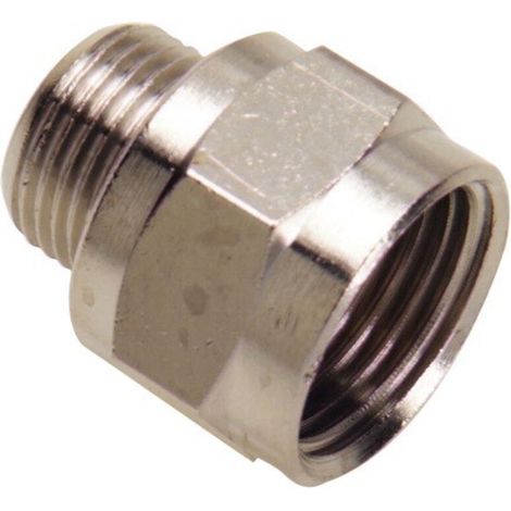 Adaptateur d'extension 1/4 femelle - 1/4 mâle (Blister 2 pièces)