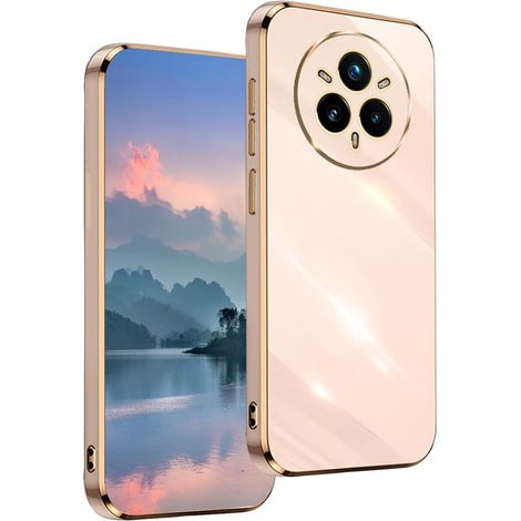Funda para Realme 14 Pro 5G, Glamour CamShield, Oro Rosa (1/3)
