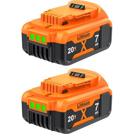 Ersatzakku, 7000 mAh Kapazität, kompatibel mit Elektrowerkzeugen, GRAU, Sonstige-b (1/2)