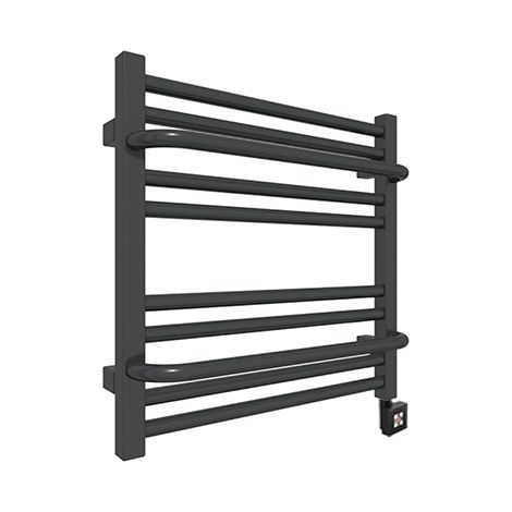 Scaldasalviette elettrico nero - (HxL) 500x600mm - 300 Watt - 300 Watt - LIM500-600E8N (1/5)