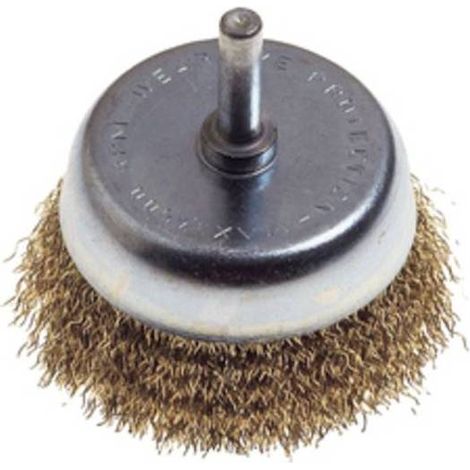 POGGI 480.00 SPAZZOLA A TAZZA ACCIAIO G6 D 50 MM