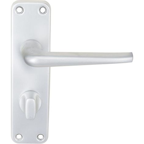 Poignée de porte en aluminium satiné SAA21WC