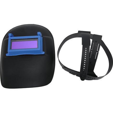 Casque de soudure électrique solaire à auto‑obscurcissement, double rabat de protection simple 20906 (1/5)