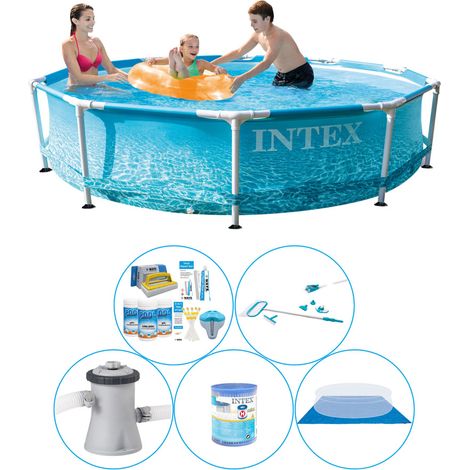 Intex Piscine Tubulaire Ronde - 305x76 cm - 5-pièces  S20968 (1/5)
