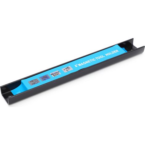 Barre de rangement magnétique pour outils et accessoires de réparation, 200 x 24 mm (1/5)