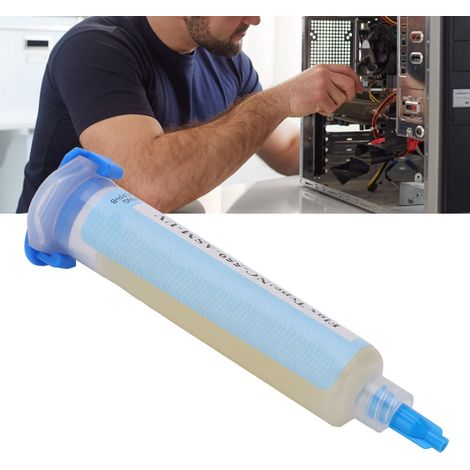 Pâte à souder NC-559-ASM-UV, flux de soudure BGA, pâte à souder pour la réparation de puces de téléphones portables, flux de soudure en seringue, flux de réparation (1/5)