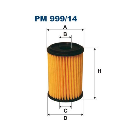 Filtro carburante PM999/14