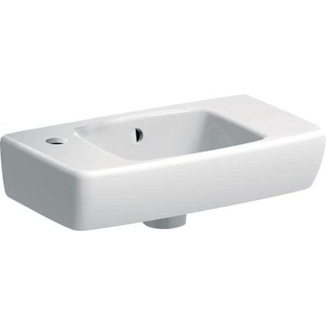 Geberit Renova Compact Handwaschbecken verkürzte Ausladung, (1/5)