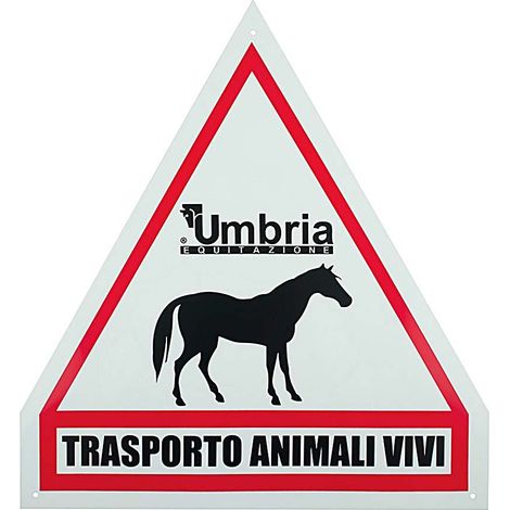 Panneau de transport d'animaux vivants, triangulaire en plastique pour fourgon