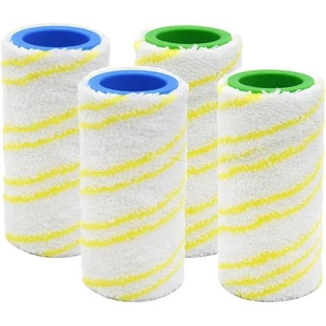 Un jeu de 4 rouleaux de rechange pour Kärcher FC7 FC3 FC5 FC3D, référence 2.055-006.0 (1/4)