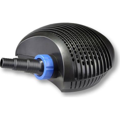 Pompe à eau de bassin filtre filtration koi cours d'eau eco 6000 litres par heure 40 watts
