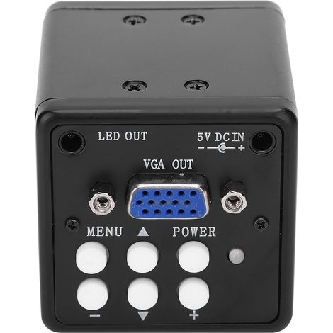 Microscope USB 2MP pour réparation électronique, caméra d'inspection avec zoom et éclairage LED, alimentation EU (1/5)