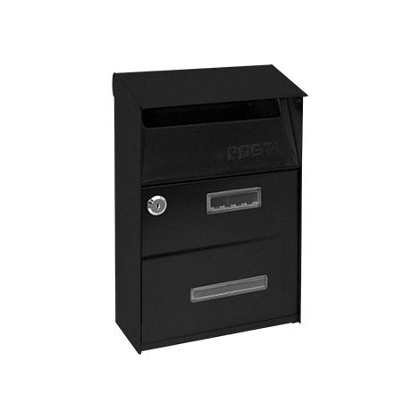cassetta postale in ghisa - 33hx22x11 cm. (1/6)