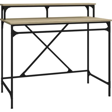 Maison Exclusive - Schreibtisch Sonoma-Eiche 100x50x90 cm Holzwer