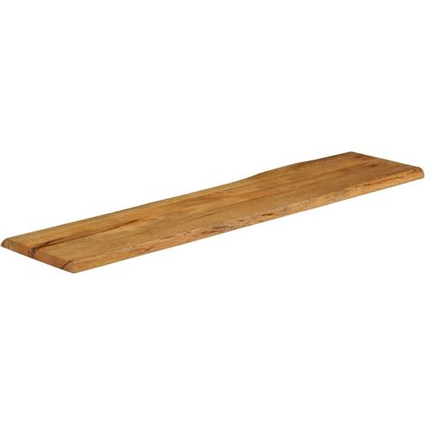 Maison Exclusive - Piano Tavolo 180x40x3,8 cm Bordi Vivi in Legno Massello Mango (1/5)